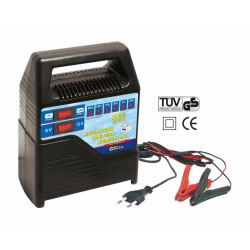 Automatikus autóakkumulátor töltő 6V/12V 8A (15-80Ah)