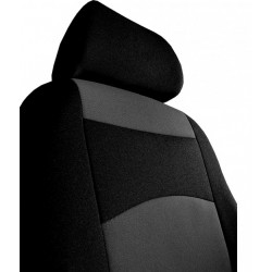 Autóhuzatok Classic plus piros-fekete (frote-textil)