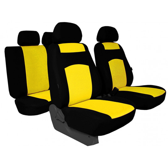 Autopoťahy Classic plus sárga-fekete (frote-textil)