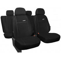 Comfort autó ülésхузatok fekete (alcantara)