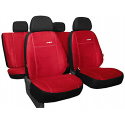 Autókárpitok Comfort piros (alcantara)