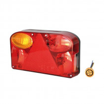 Bal oldali kombinált lámpa 238x138 MM 5 PIN csatlakozó