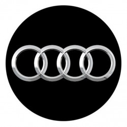 3D-s gyantás matricák AUDI 4 db