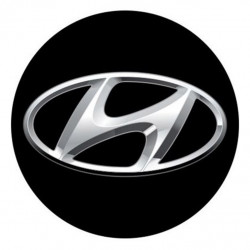 Öntapadós matricák 3D HYUNDAI 4 db