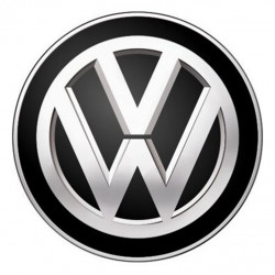 VOLKSWAGEN fekete 3D gyantamátrica szett 4 db