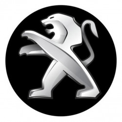 3D ragasztós matrica PEUGEOT 4 db