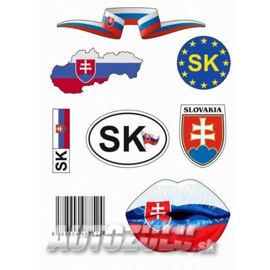 Matrica "Szlovák szett kis"