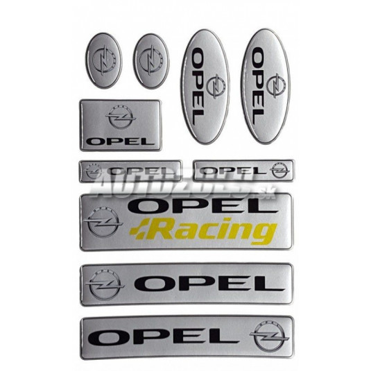 Opel öntapadó matrica szett 10 db