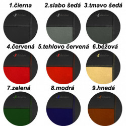 Huzatok ALFA ROMEO 159 1+1 (2005-2011) Exclusive Alcantara (Alcantara-bőr)