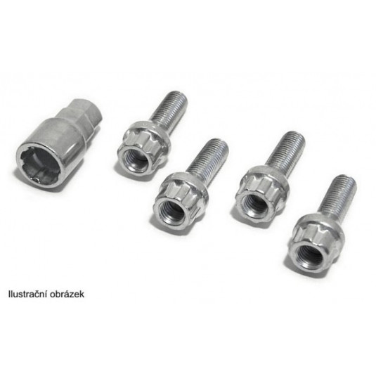Kerékcsavar biztosítók D M14x1, 50x26mm gömbös felület