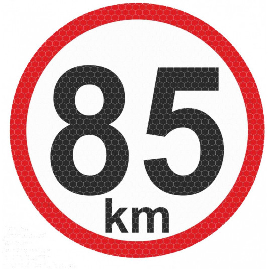 Reflexív matrica nagy - 85km