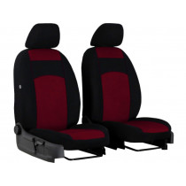 Első autóhuzatok Tuning 1+1 100% bordó 2 db
