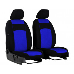 Első autóülés-garnitúra Tuning 1+1 100% kék 2db