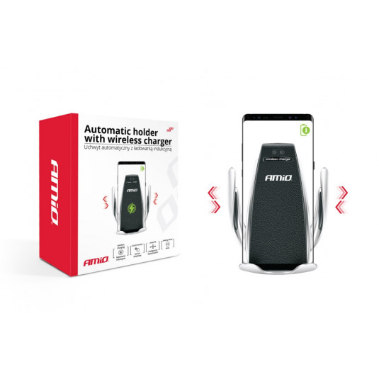 Automatikus telefontartó vezeték nélküli indukciós töltéssel PHW-01