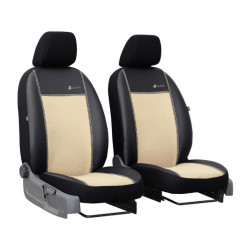 Üléshuzatok Exclusive Alcantara 1+1 első (Alcantara-bőr) bézs-fekete