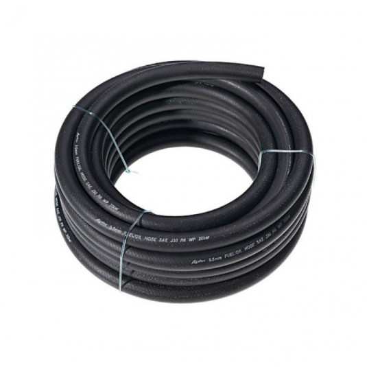 Gumicső 6,3 13,3mm 20bar 10m fekete