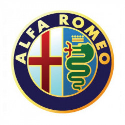 ALFA ROMEO 3D gyantaragasztós matrica 4 db