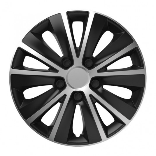 Dísztárcsa 15 RAPIDE silver and black
