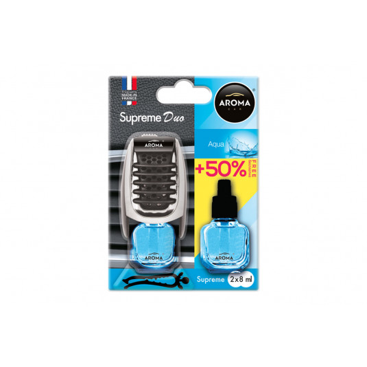 Osviežovač vzduchu AROMA CAR SUPREME DUO AQUA
