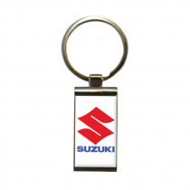 Szilikon kulcstartó Suzuki téglalap