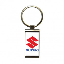 Szilikon kulcstartó Suzuki téglalap