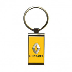 Renault téglalap alakú gyanta kulcstartó