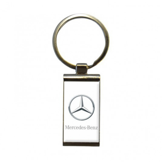 Kulcstartó gyanta Mercedes téglalap