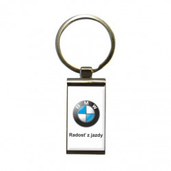 Kulcstartó gyanta BMW téglalap