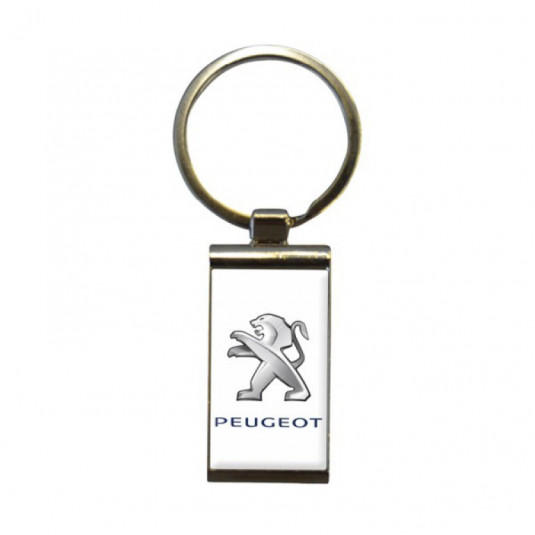 Műgyanta kulcstartó PEGUEOT