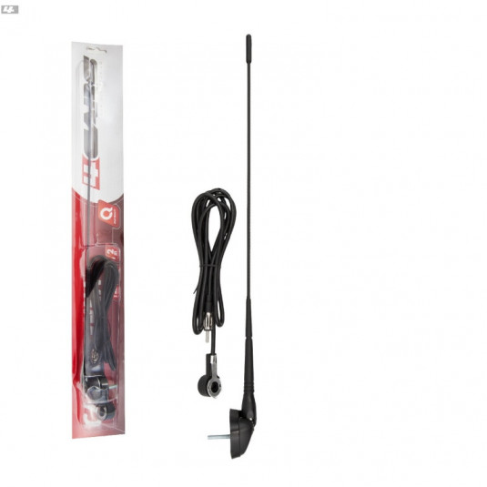 Antenna 44cm, 6mm, 2m kábel