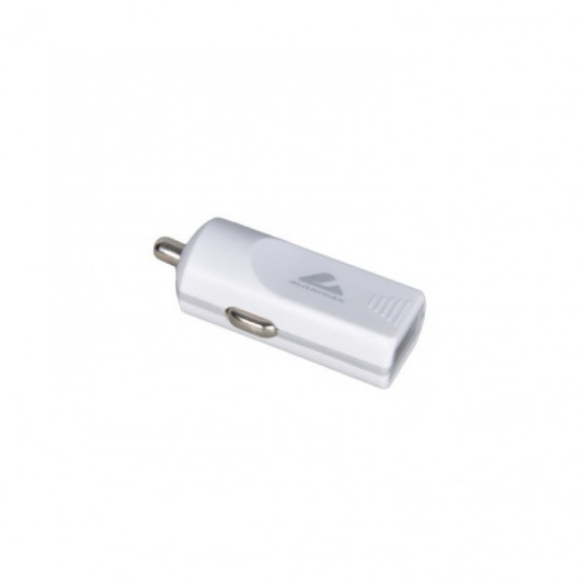 USB töltő 1A 12/24V - fehér