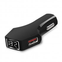 USB töltő 4.2A feszültségjelzővel