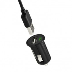 USB Micro töltő fekete 1A
