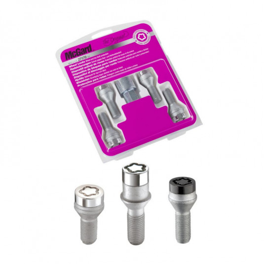 McGard M12x1,25x29,2mm 60° biztonsági csavarok