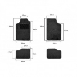 Textil autóalátét, univerzális TEX-1
