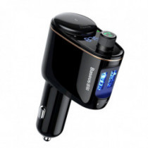 BASEUS FM adó 2x USB bluetooth fekete