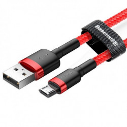 BASEUS Cafule USB micro USB kábel 1,5A 200cm piros