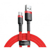 BASEUS Cafule USB-USB-C kábel 1,5A 100cm piros