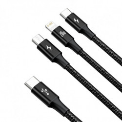 Baseus 3 az 1-ben USB-C kábel Baseus