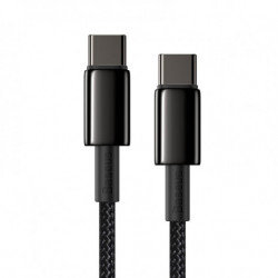 BASEUS Tungsten Gold USB-C - USB-C kábel, 100 W, 100 cm
