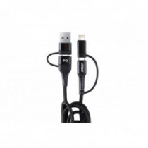 Multikábel USB C-USB C iOS USB A FullLINK 100cm UC-15
