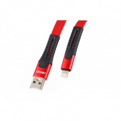 Rugós USB+Apple Lightning kábel 120cm FullLINK UC-13