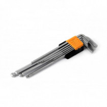 IMBUS kulcsok hosszú 230mm 9 db