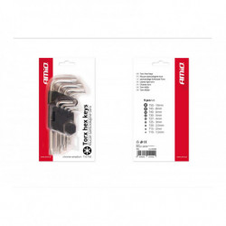 TORX kulcsok rövid 125mm 9 darab TKS
