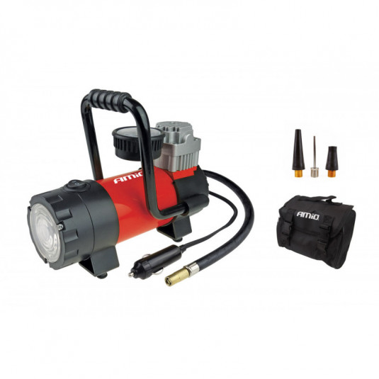 Autóhoz való légkompresszor 12V HQ LED ACOMP-06