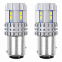 LED izzók CANBUS 3020 22SMD UltraBright 1157 BAY15D P21/5W White 12V/24V