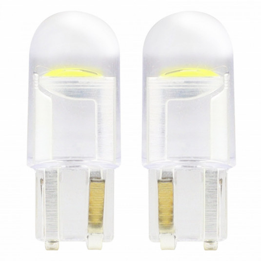 LED izzók STANDARD T10 W5W COB HPC 12V Clear white