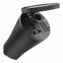 Feszültségváltó AMiO 12V/230V 150W/300W 2xUSB PI02