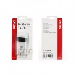 Autós telefon töltő 3xUSB fehér PCH-03