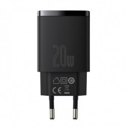 Baseus Compact Quick Charger töltő, USB, USB-C, 20W